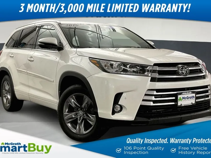 2019 Toyota Highlander Limited Platinum photo 1