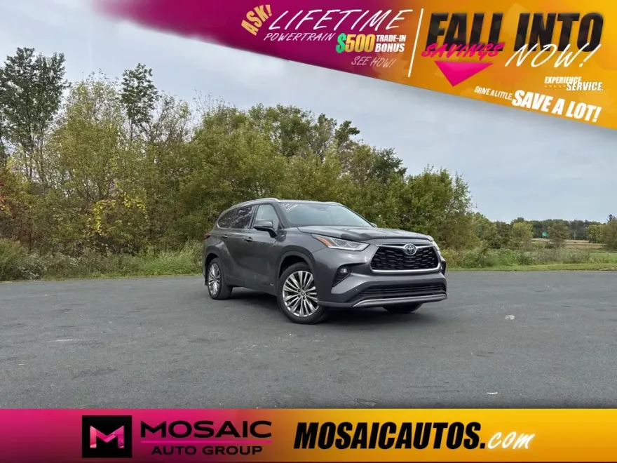 2023 Toyota Highlander Hybrid Platinum photo 1