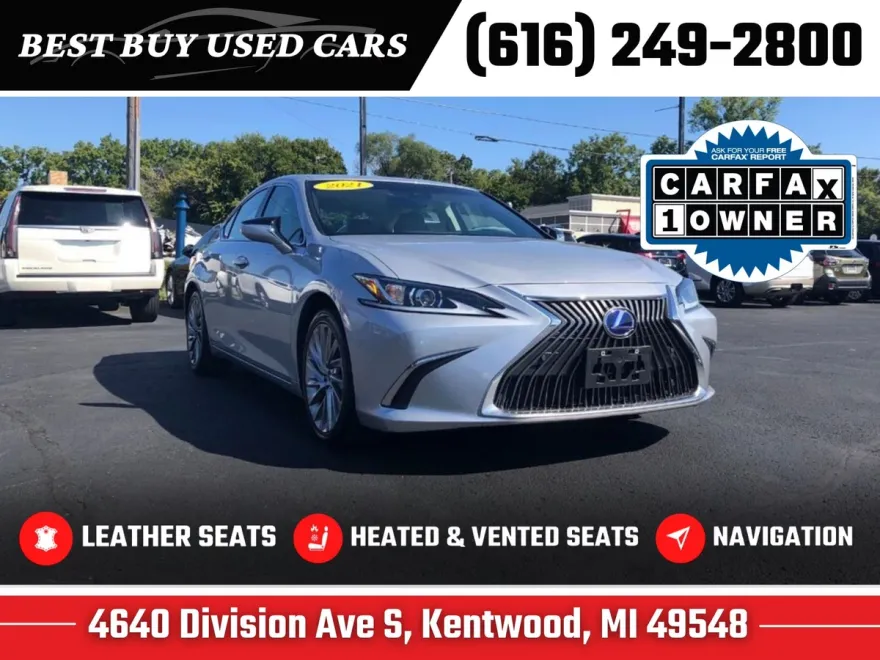 2021 Lexus ES 300h Luxury photo 1