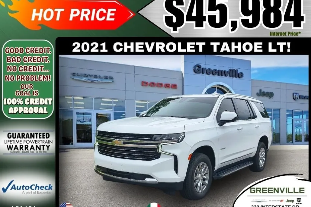 2021 Chevrolet Tahoe LT photo 1