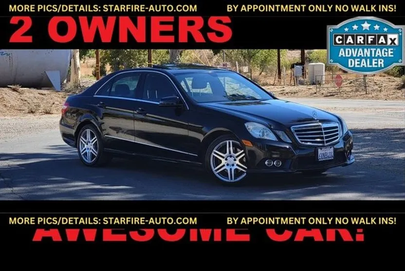 2010 Mercedes Benz E 350 photo 1