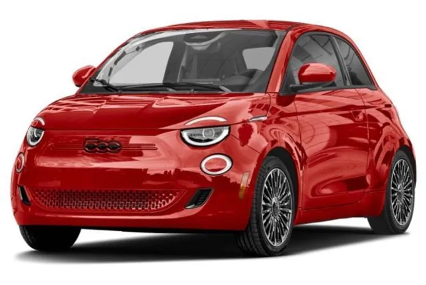 2024 Fiat 500e Red photo 1