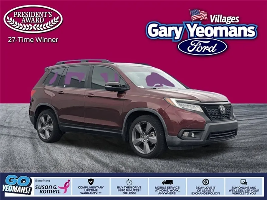 2019 Honda Passport Touring photo 1