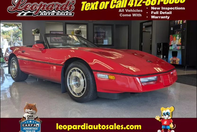 1987 Chevrolet Corvette Convertible photo 1