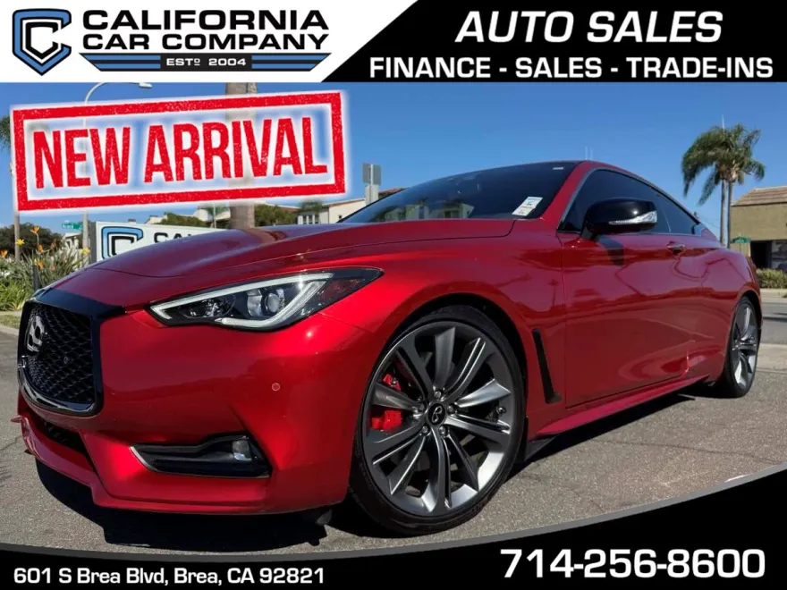 2021 Infiniti Q60 Red Sport 400 photo 1