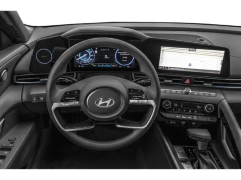 2025 Hyundai Elantra Hybrid Blue photo 4