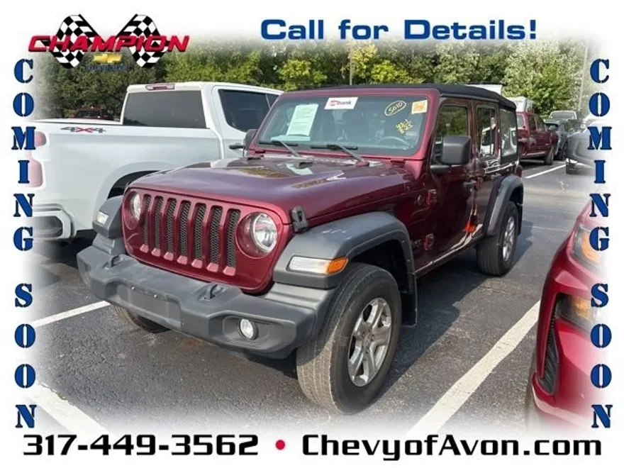 2022 Jeep Wrangler Unlimited Sport S photo 1