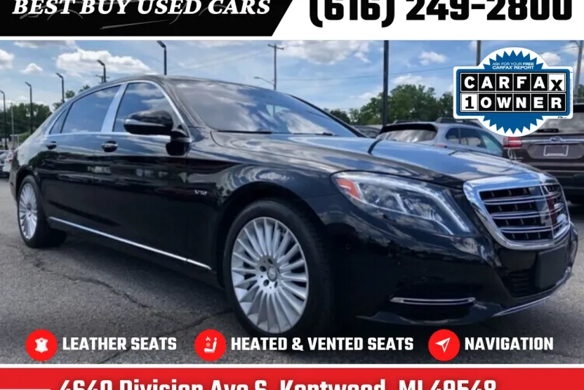 2016 Mercedes Benz S Maybach 450 600 photo 1