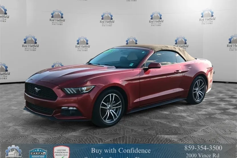 2016 Ford Mustang EcoBoost Premium Convertible photo 1