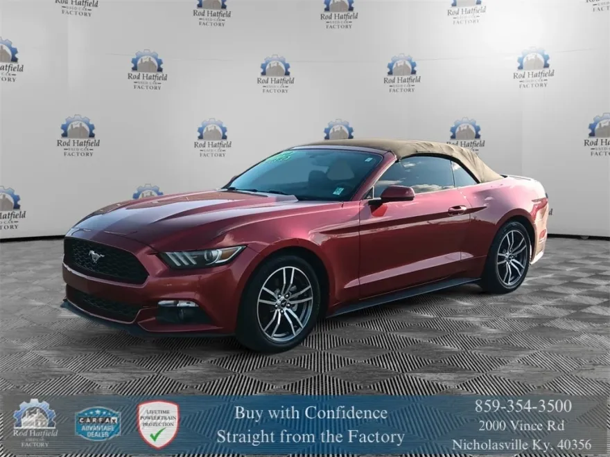 2016 Ford Mustang EcoBoost Premium Convertible photo 1
