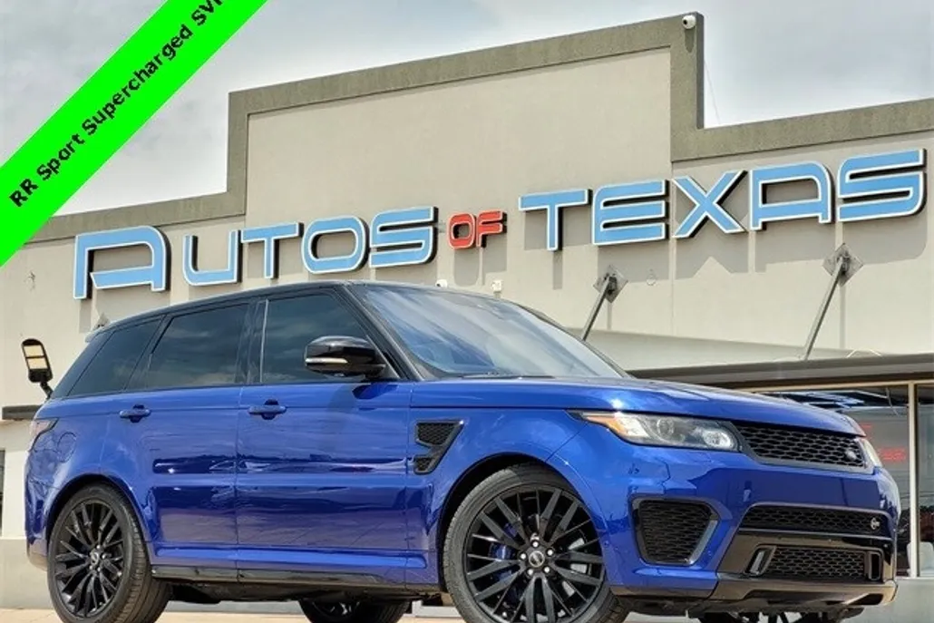 2017 Land Rover Range Rover Sport SVR photo 1