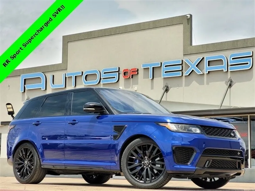 2017 Land Rover Range Rover Sport SVR photo 1