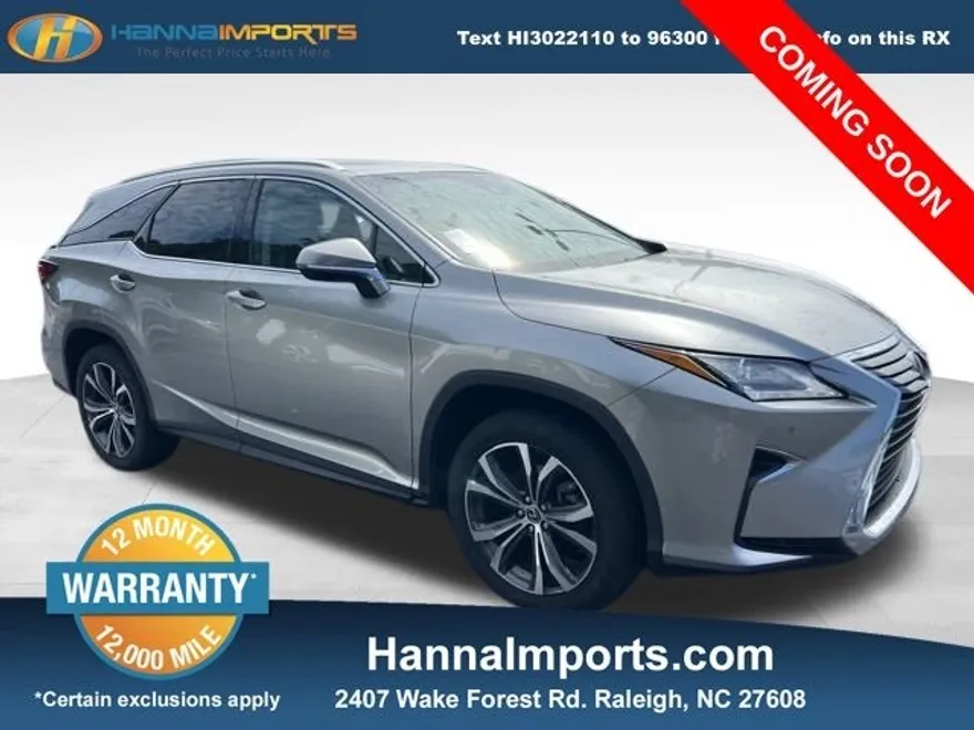 2019 Lexus RX 350L photo 1