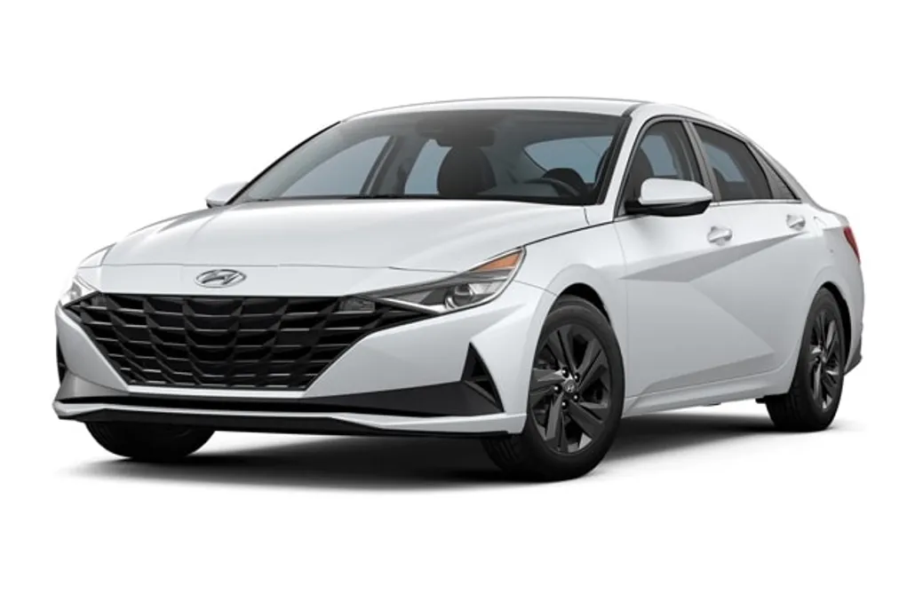 2022 Hyundai Elantra Hybrid Blue photo 1