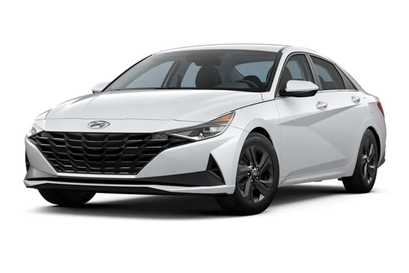 2022 Hyundai Elantra Hybrid Blue photo 1