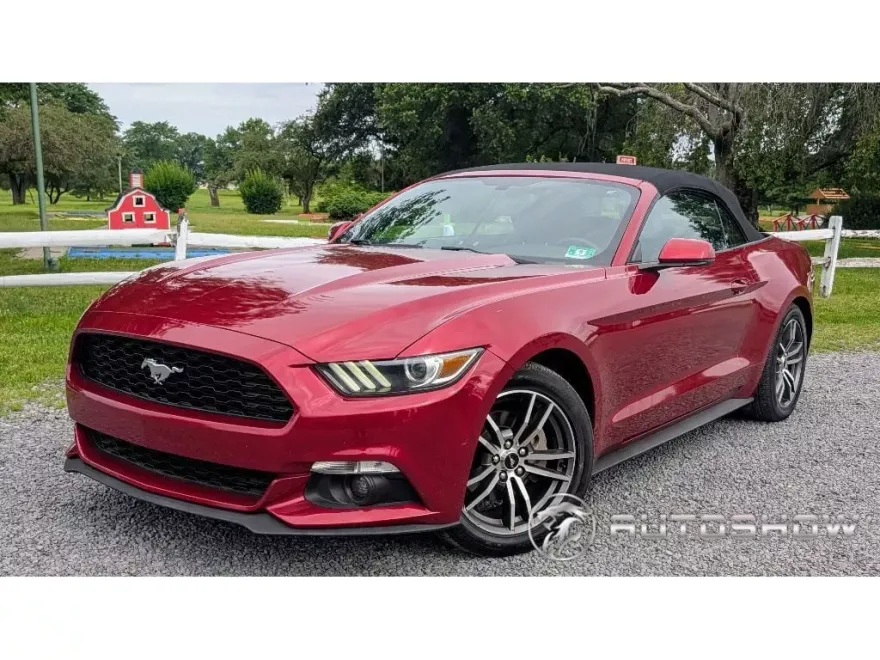 2017 Ford Mustang EcoBoost Premium Convertible photo 1