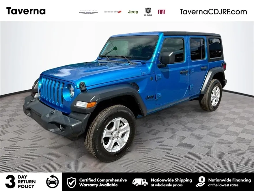 2022 Jeep Wrangler Unlimited Sport S photo 1