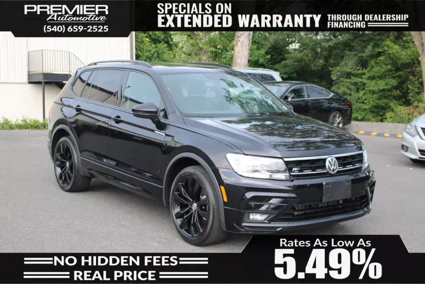 2021 Volkswagen Tiguan SEL R-Line Black photo 1