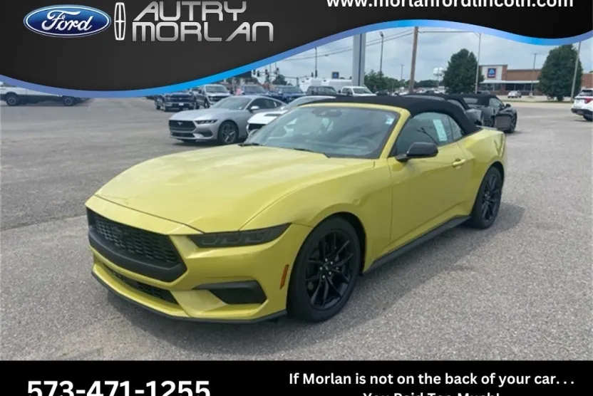 2025 Ford Mustang EcoBoost Premium Convertible photo 1