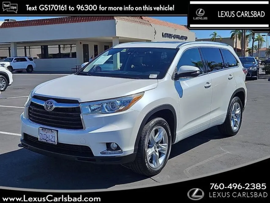 2016 Toyota Highlander Limited photo 1