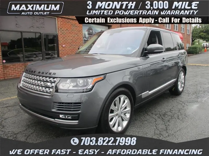 2016 Land Rover Range Rover SuperCharged HSE photo 1