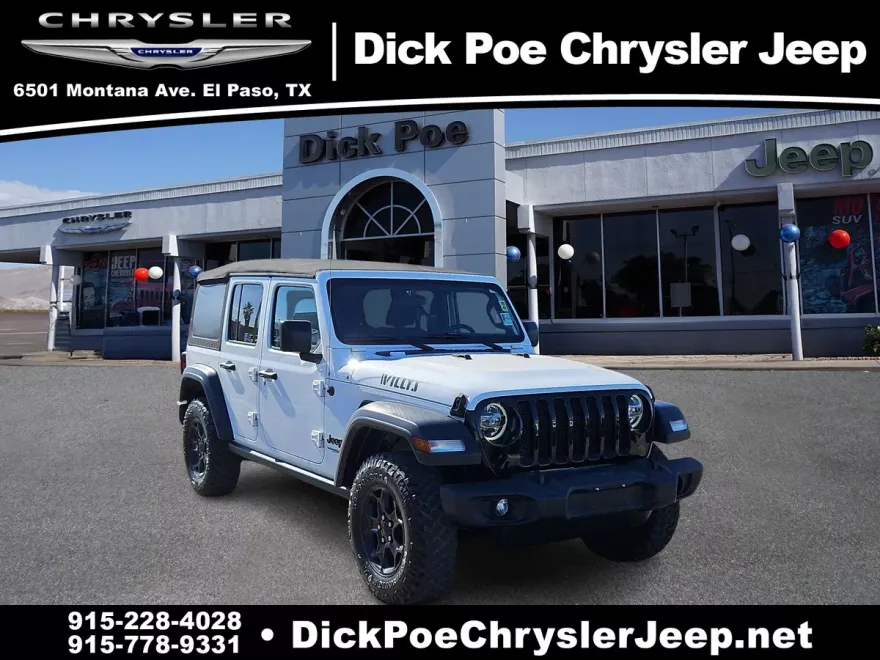 2020 Jeep Wrangler Unlimited Willys photo 1