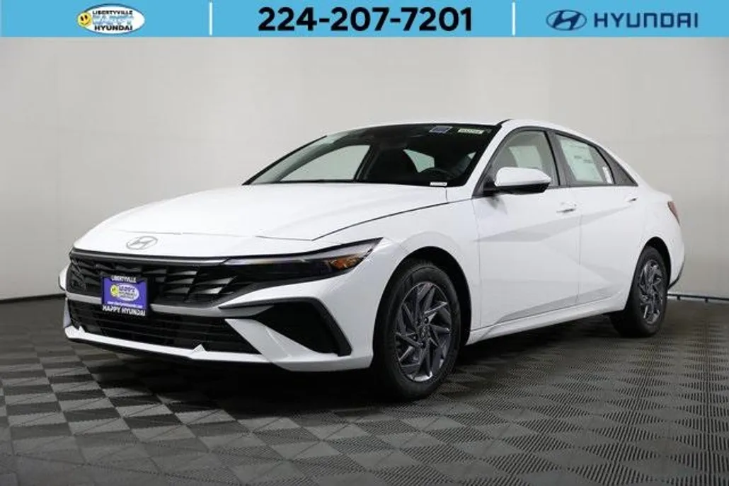 2025 Hyundai Elantra Hybrid Blue photo 1
