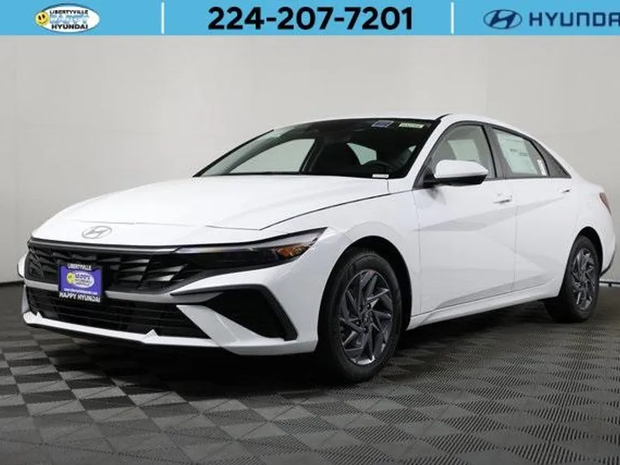 2025 Hyundai Elantra Hybrid Blue photo 1
