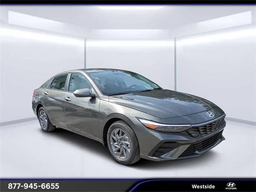 2025 Hyundai Elantra Hybrid Blue photo 1