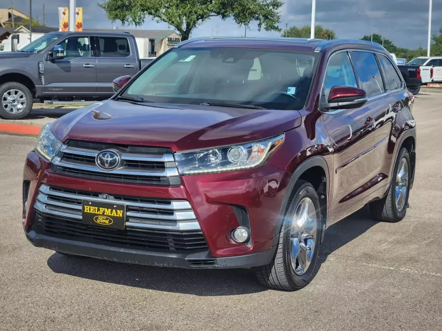 2018 Toyota Highlander Limited Platinum photo 1