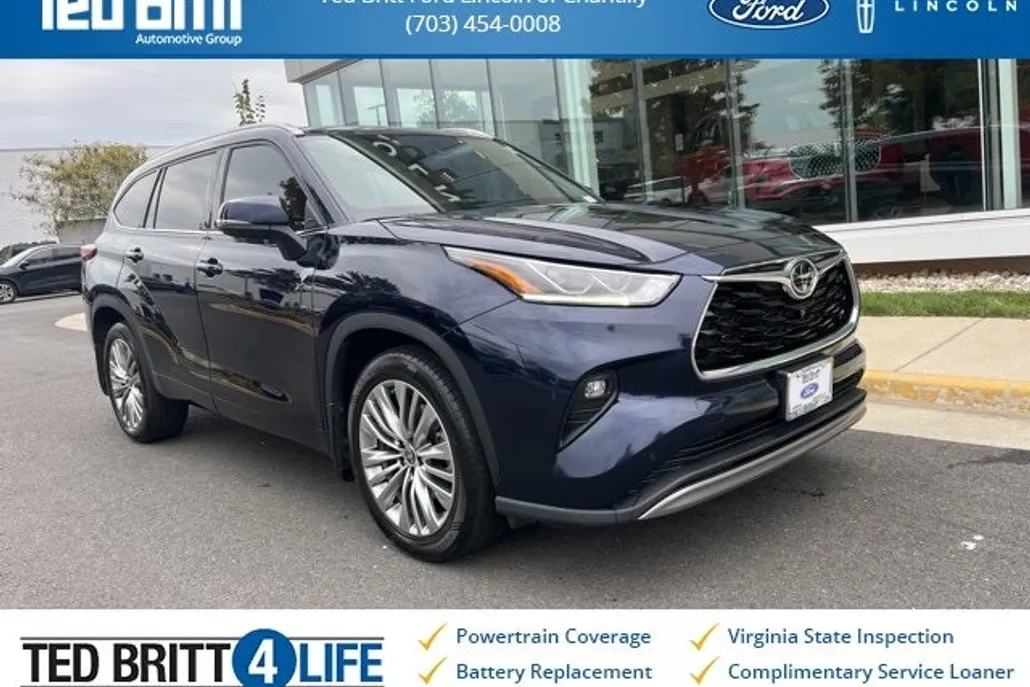 2022 Toyota Highlander Platinum photo 1