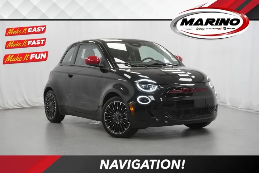2024 Fiat 500e Red photo 1