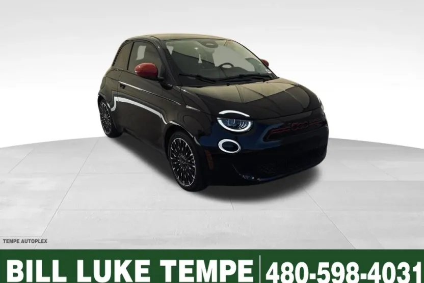 2024 Fiat 500e Red photo 1