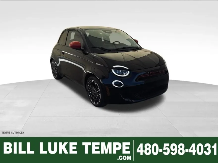 2024 Fiat 500e Red photo 1