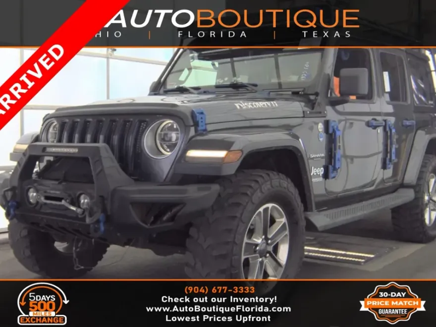 2018 Jeep Wrangler Unlimited Sahara photo 1