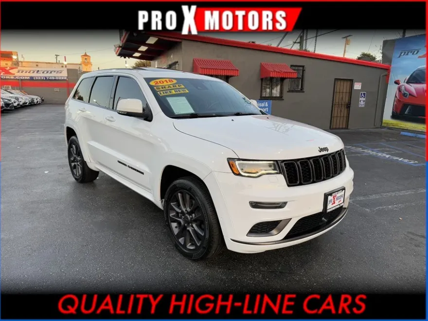 2018 Jeep Grand Cherokee High Altitude Sport photo 1
