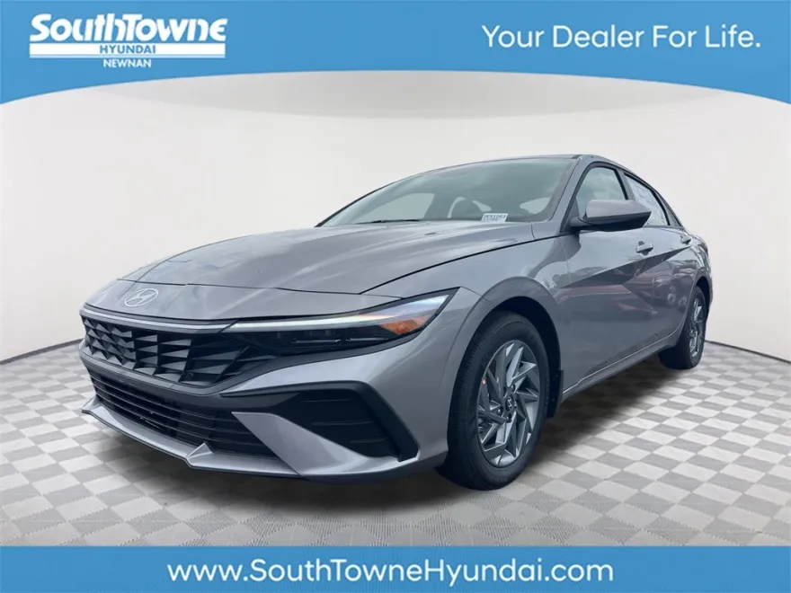 2025 Hyundai Elantra Hybrid Blue photo 1