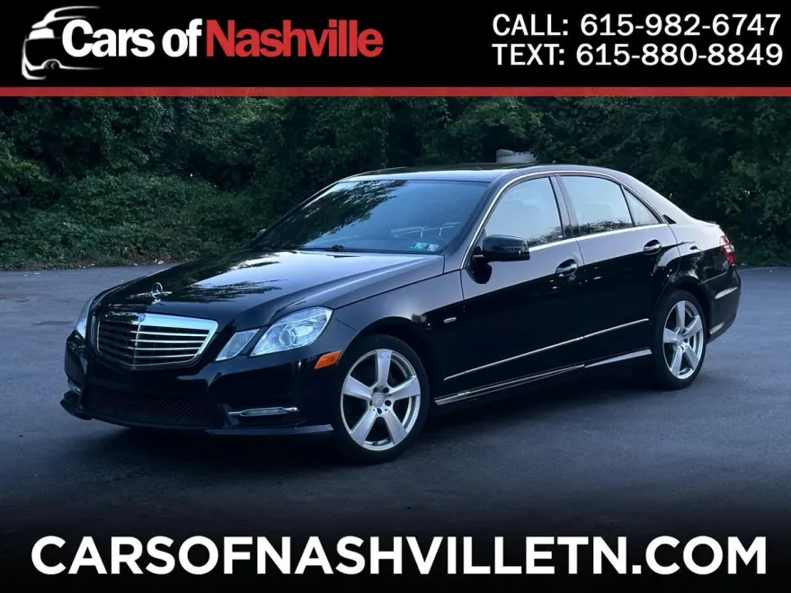 2012 Mercedes Benz E 4MATIC Sedan photo 1
