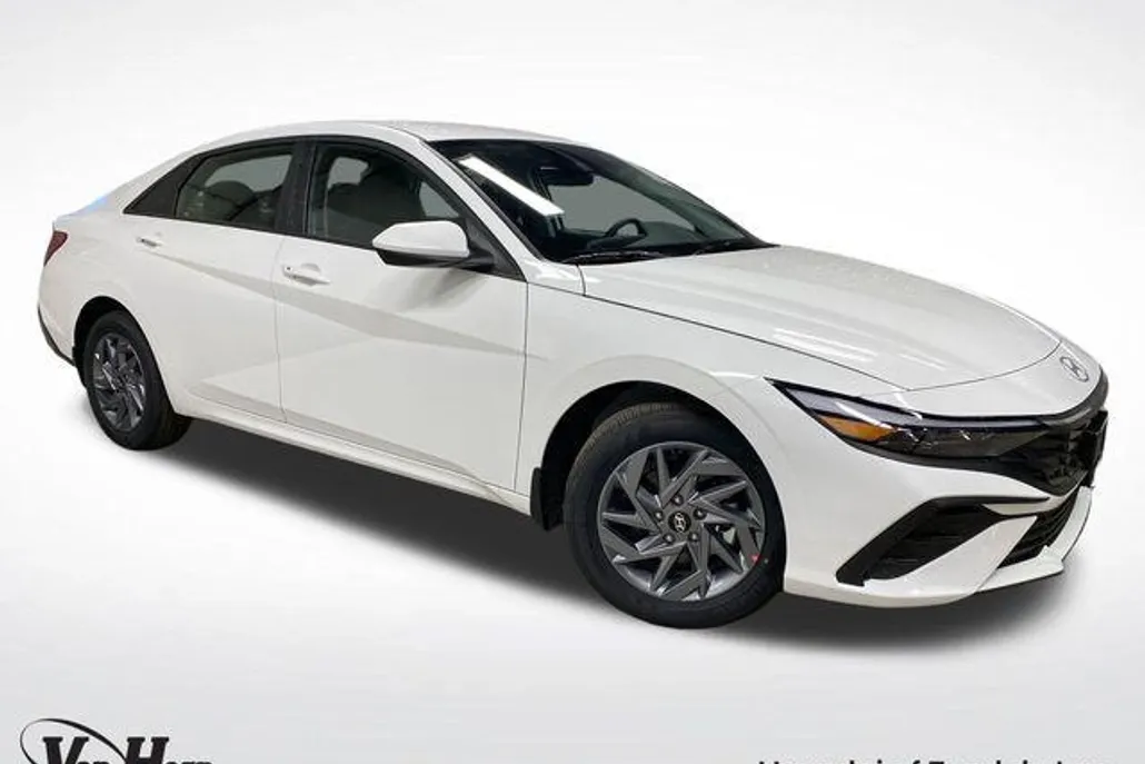 2025 Hyundai Elantra Hybrid Blue photo 1