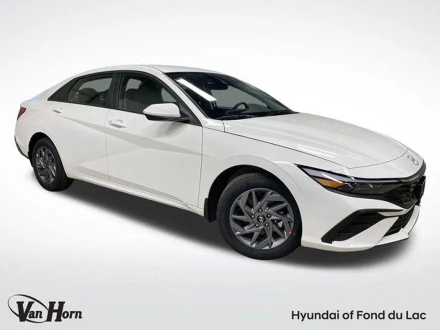 2025 Hyundai Elantra Hybrid Blue photo 1