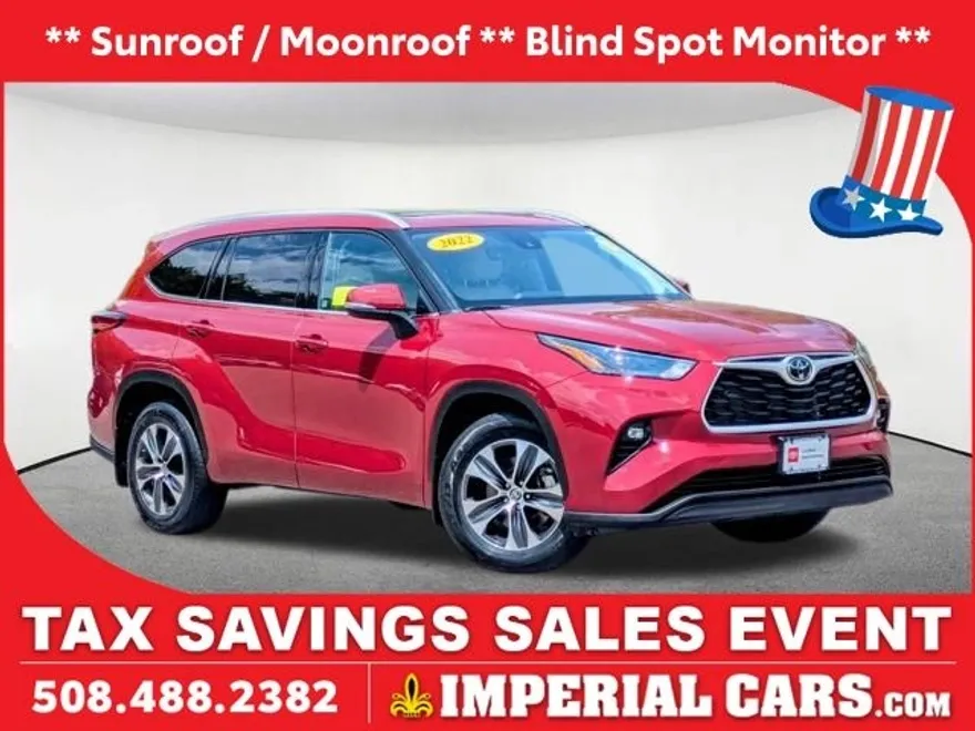 2022 Toyota Highlander XLE photo 1