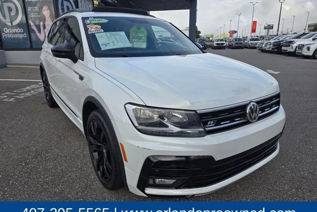 2021 Volkswagen Tiguan SE R-Line Black photo 1