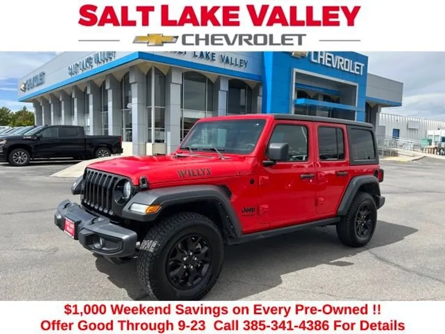 2022 Jeep Wrangler Unlimited Willys Sport photo 1