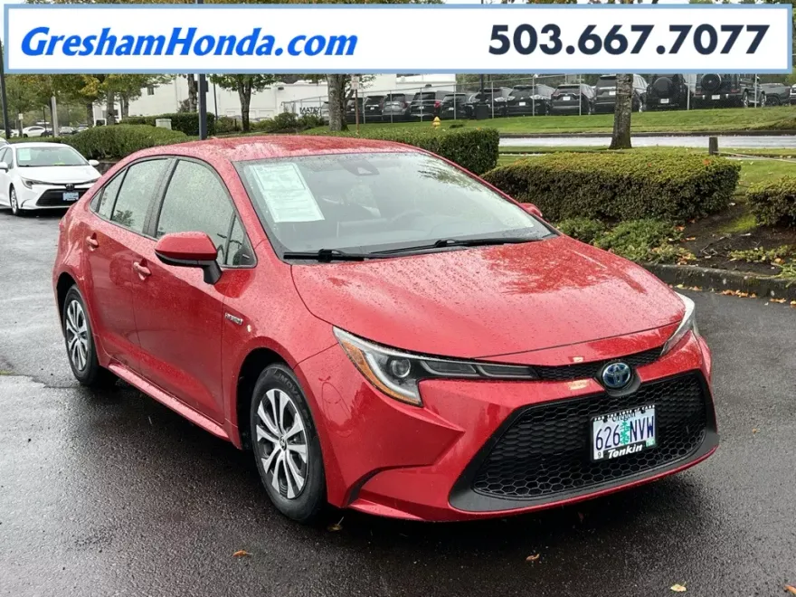 2020 Toyota Corolla Hybrid LE photo 1