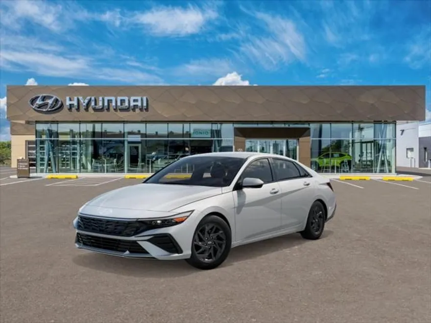 2025 Hyundai Elantra Hybrid Blue photo 1