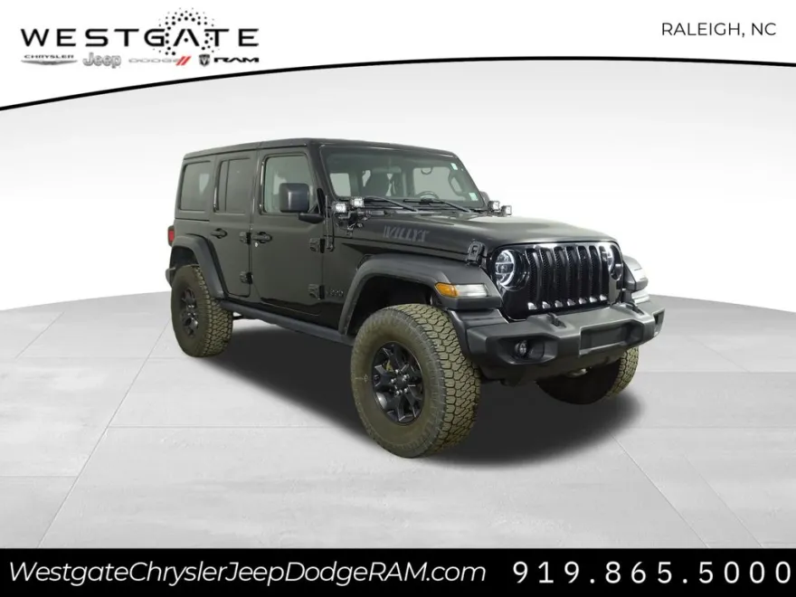 2020 Jeep Wrangler Unlimited Willys photo 1