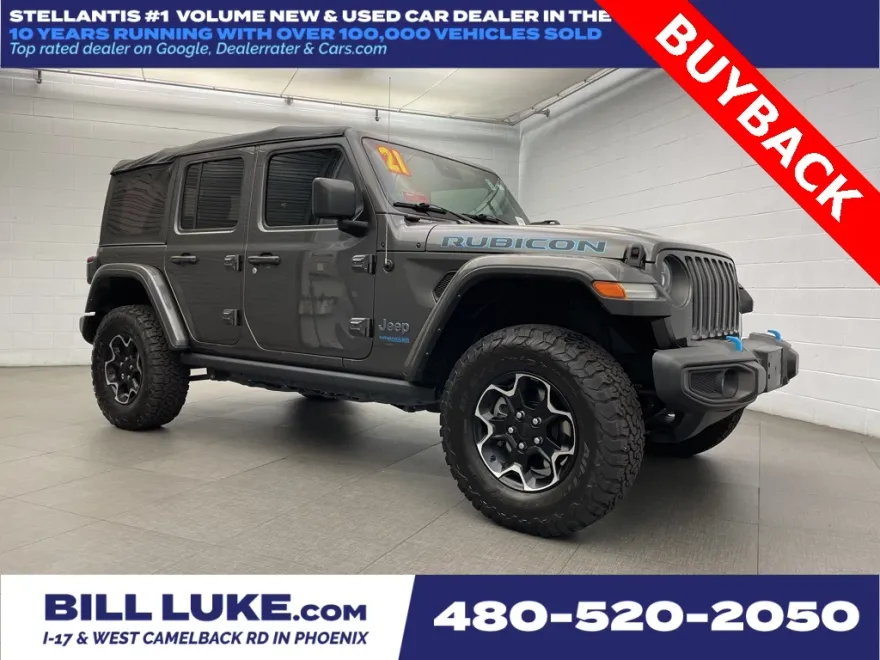 2021 Jeep Wrangler Unlimited Rubicon 4xe photo 1