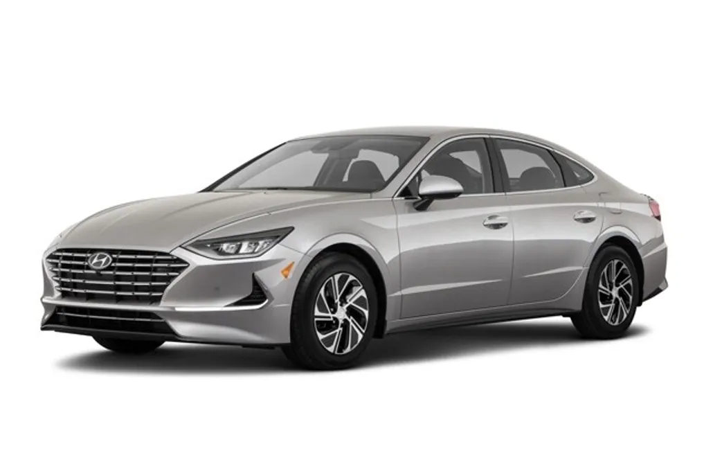 2020 Hyundai Sonata Hybrid Blue photo 1