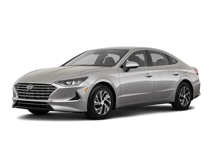 2020 Hyundai Sonata Hybrid Blue photo 1
