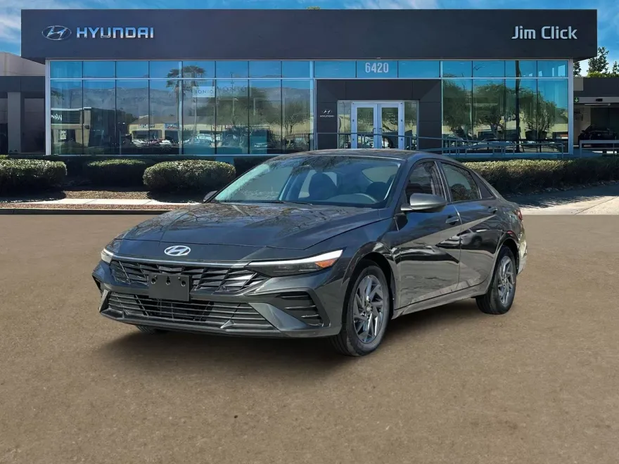 2025 Hyundai Elantra Hybrid Blue photo 1